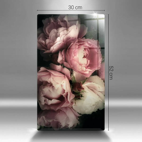 Kryt na sporák Kvety pivonky