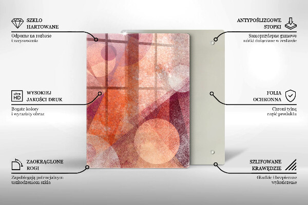 Kryt na sporák Abstraktné umenie