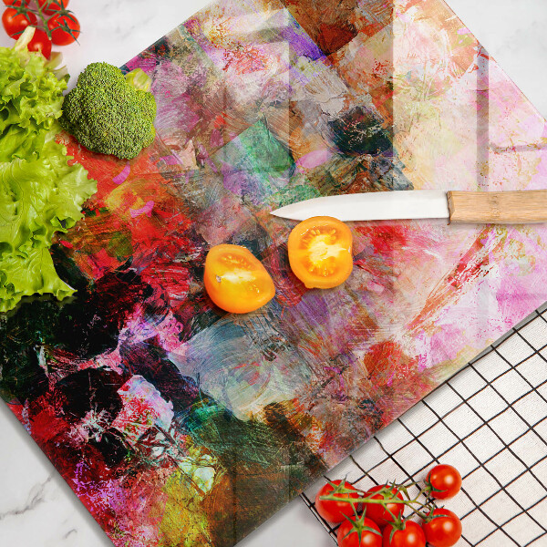 Kryt na sporák Maľovanie abstrakcie