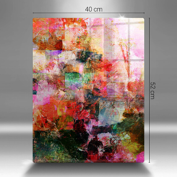 Kryt na sporák Maľovanie abstrakcie