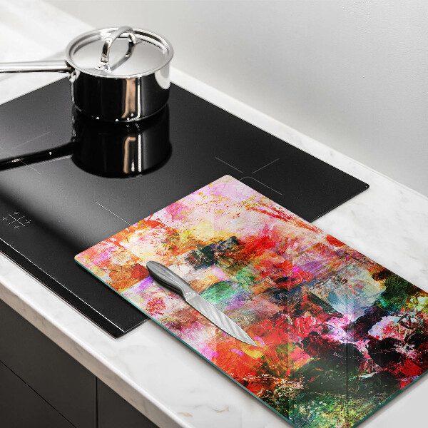 Kryt na sporák Maľovanie abstrakcie