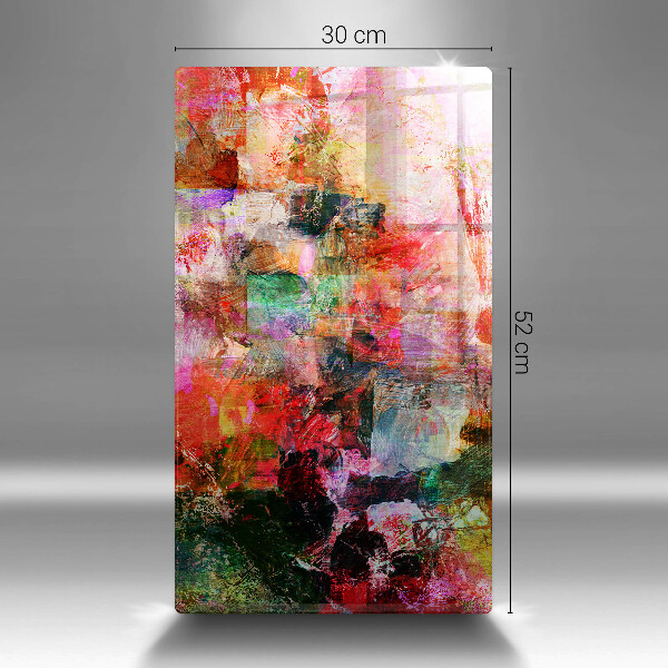 Kryt na sporák Maľovanie abstrakcie