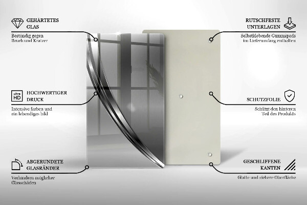 Kryt na sporák Kovová abstrakcia