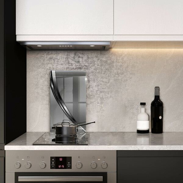 Kryt na sporák Kovová abstrakcia