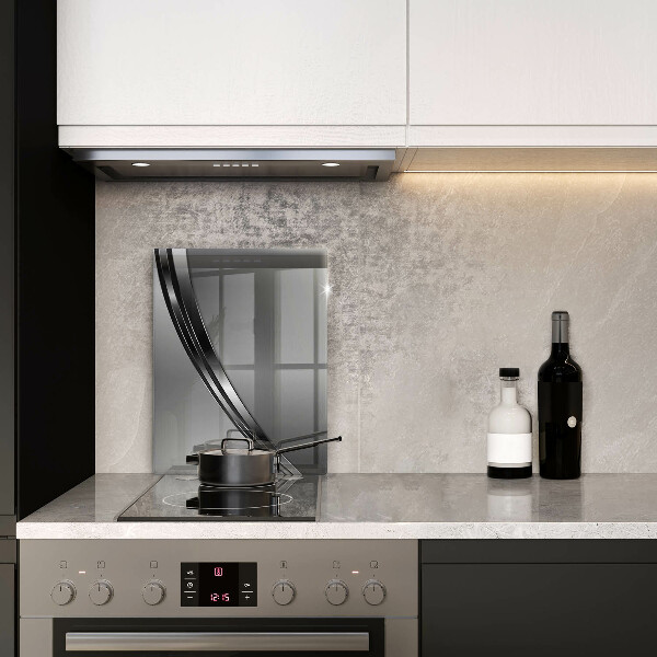 Kryt na sporák Kovová abstrakcia