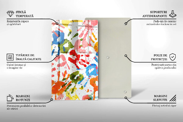 Kryt na sporák Stopy detských rúk