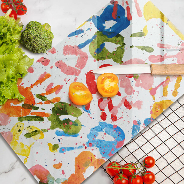 Kryt na sporák Stopy detských rúk