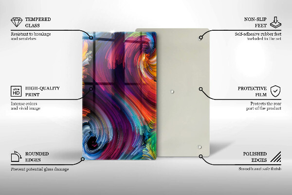 Kryt na sporák Farebné odlesky