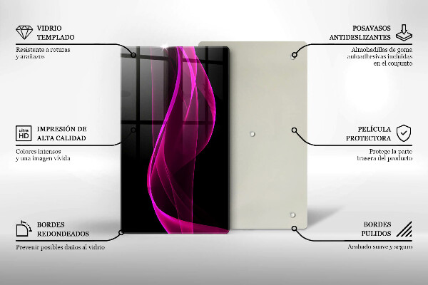 Kryt na sporák Ružová abstrakcia