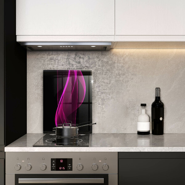 Kryt na sporák Ružová abstrakcia