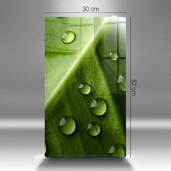 Kryt na sporák Príroda rosa a list