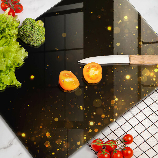 Kryt na indukčnú dosku Zlaté trblietky