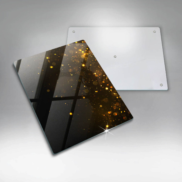 Kryt na indukčnú dosku Zlaté trblietky