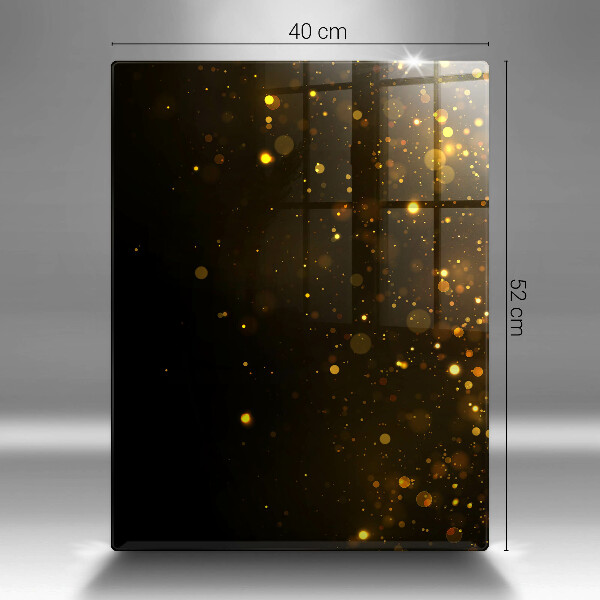 Kryt na indukčnú dosku Zlaté trblietky