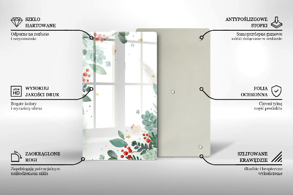 Kryt na sporák Akvarelové listy