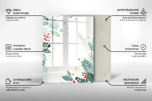 Kryt na sporák Akvarelové listy