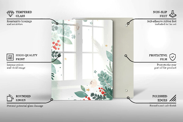 Kryt na sporák Akvarelové listy