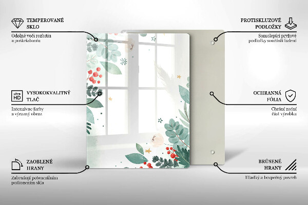 Kryt na sporák Akvarelové listy