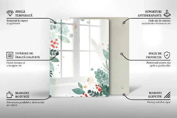 Kryt na sporák Akvarelové listy