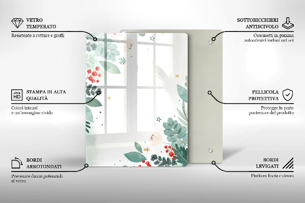 Kryt na sporák Akvarelové listy