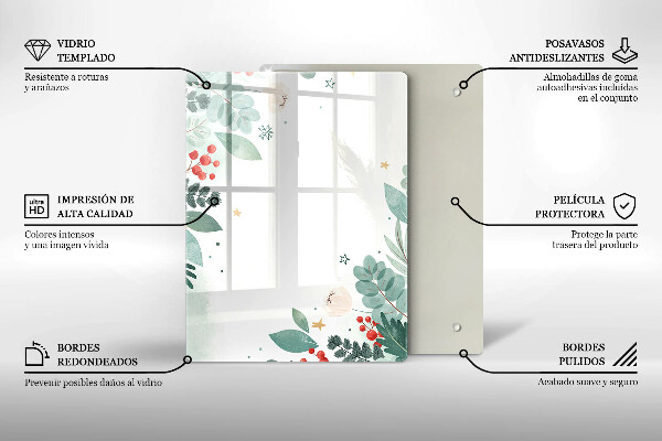 Kryt na sporák Akvarelové listy