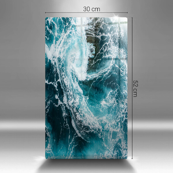 Kryt na indukčnú dosku Peniace vlny vody