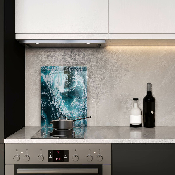 Kryt na indukčnú dosku Peniace vlny vody