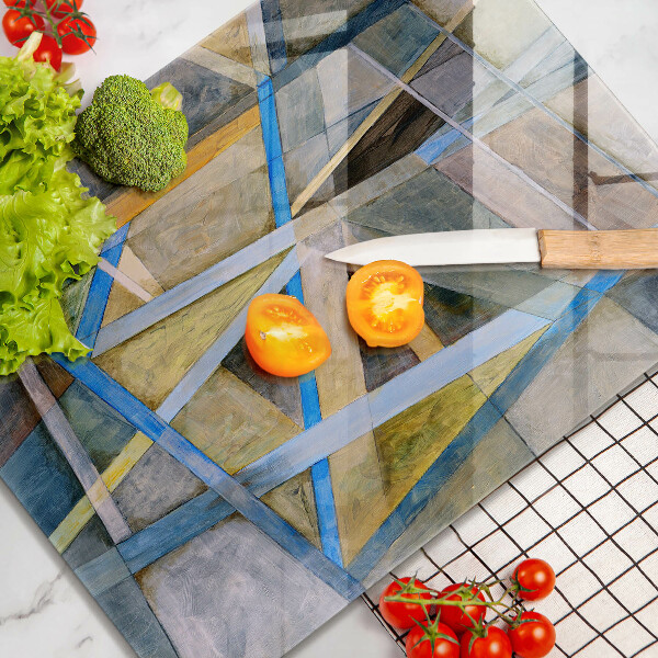 Kryt na sporák Maľované čiary abstrakcie