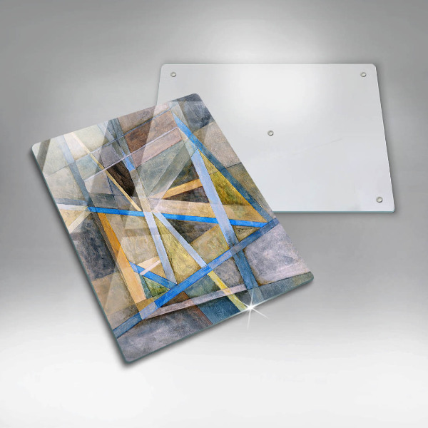 Kryt na sporák Maľované čiary abstrakcie