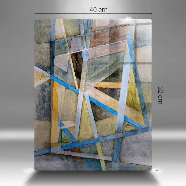 Kryt na sporák Maľované čiary abstrakcie