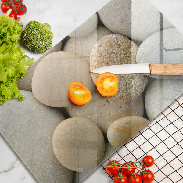 Kryt na sporák Vzor oválnych kamienkov