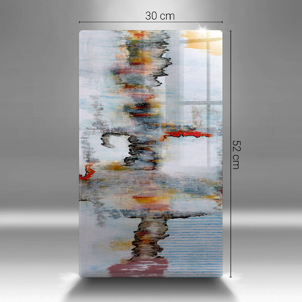 Kryt na sporák Abstrakcia farby