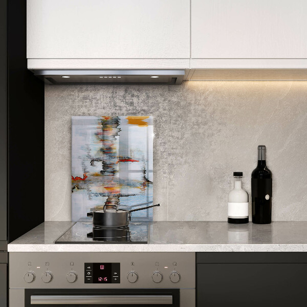 Kryt na sporák Abstrakcia farby