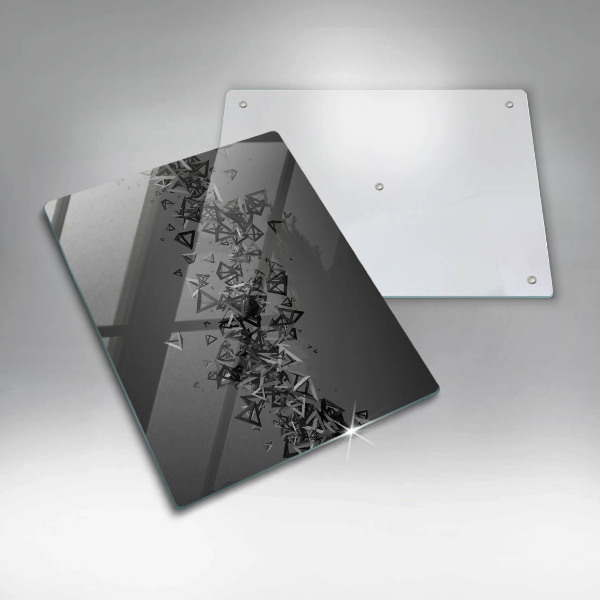 Kryt na sporák Abstraktné 3D tvary