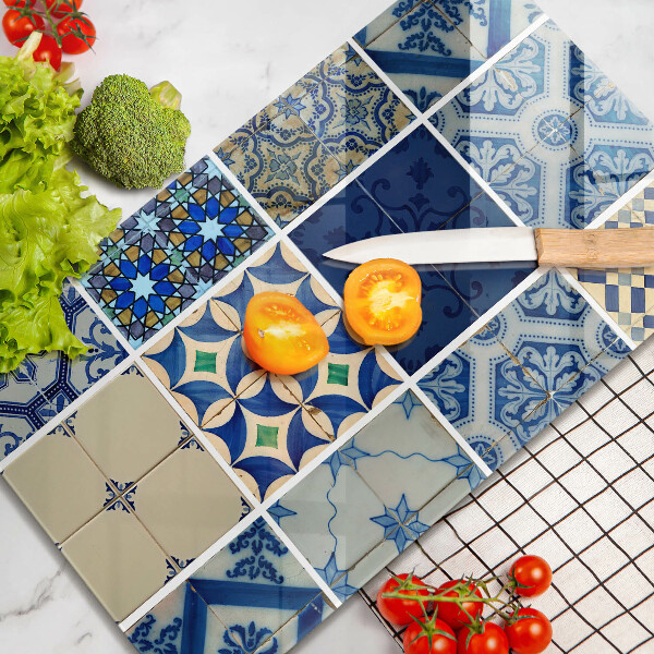 Kryt na sporák Dekoratívne dlaždice dlaždice