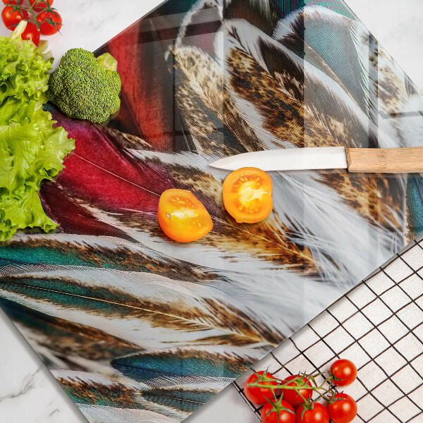 Kryt na sporák Boho vtáčie perie