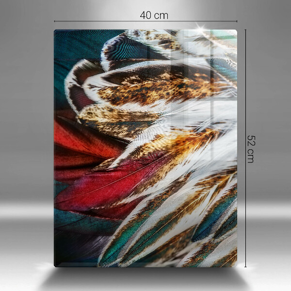 Kryt na sporák Boho vtáčie perie