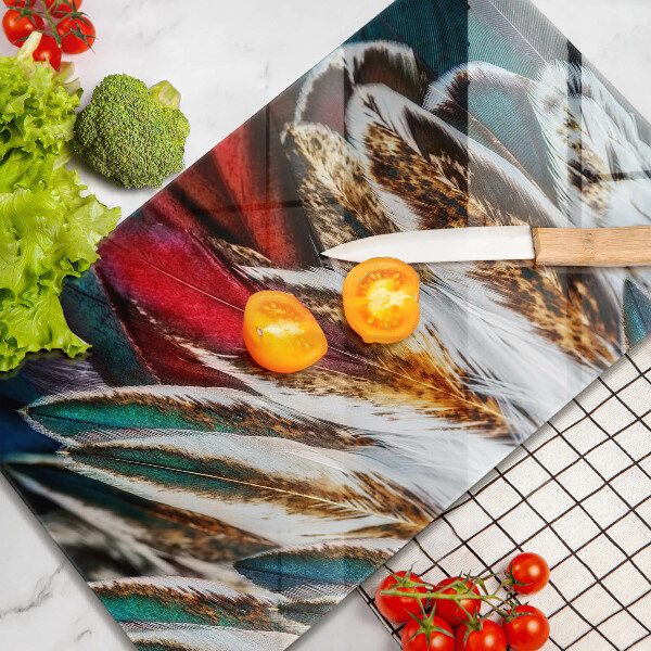 Kryt na sporák Boho vtáčie perie