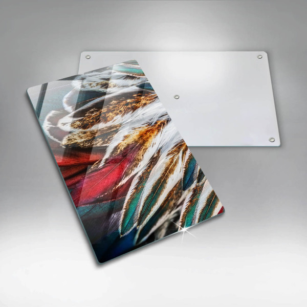 Kryt na sporák Boho vtáčie perie