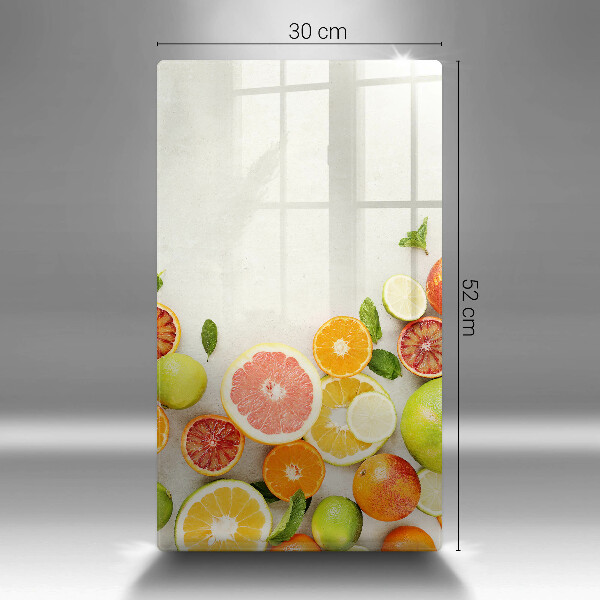 Kryt na indukčnú dosku Citrusové ovocie