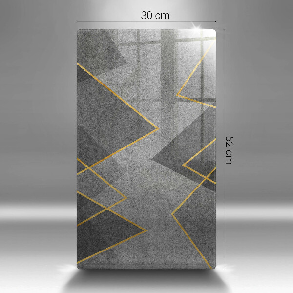 Kryt na indukčnú dosku Ostré tvary