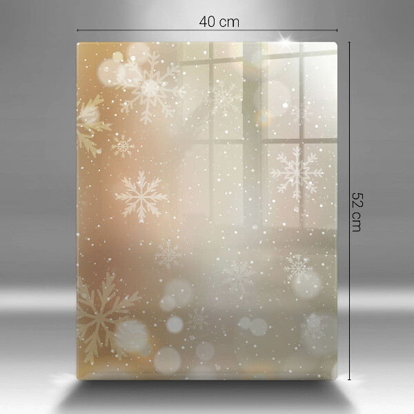 Kryt na indukčnú dosku Snehové vločky