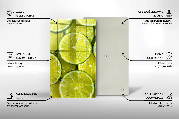 Kryt na sporák Plátky limetky