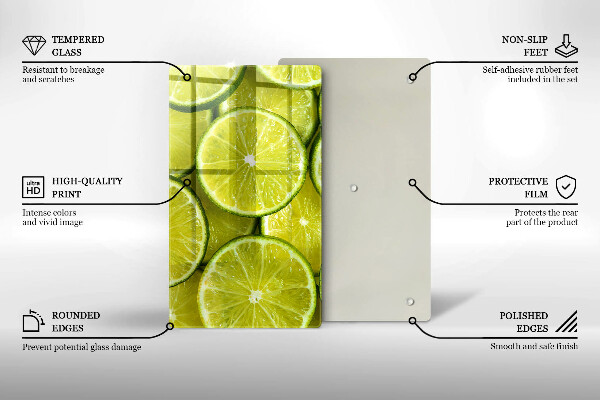 Kryt na sporák Plátky limetky