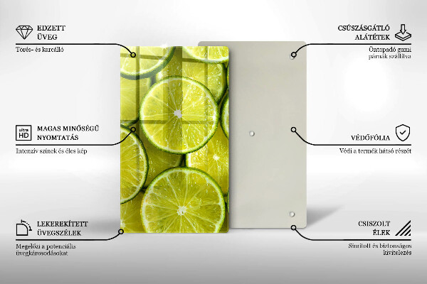 Kryt na sporák Plátky limetky