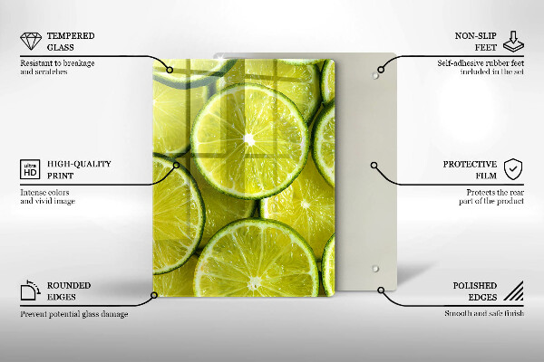 Kryt na sporák Plátky limetky