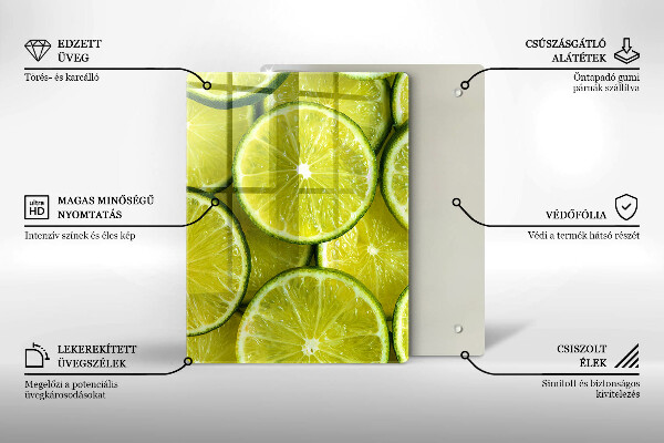 Kryt na sporák Plátky limetky