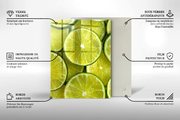 Kryt na sporák Plátky limetky