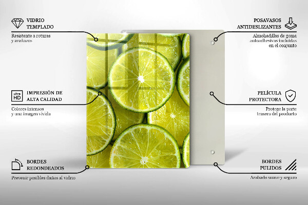 Kryt na sporák Plátky limetky