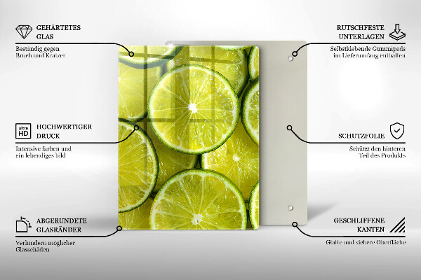 Kryt na sporák Plátky limetky